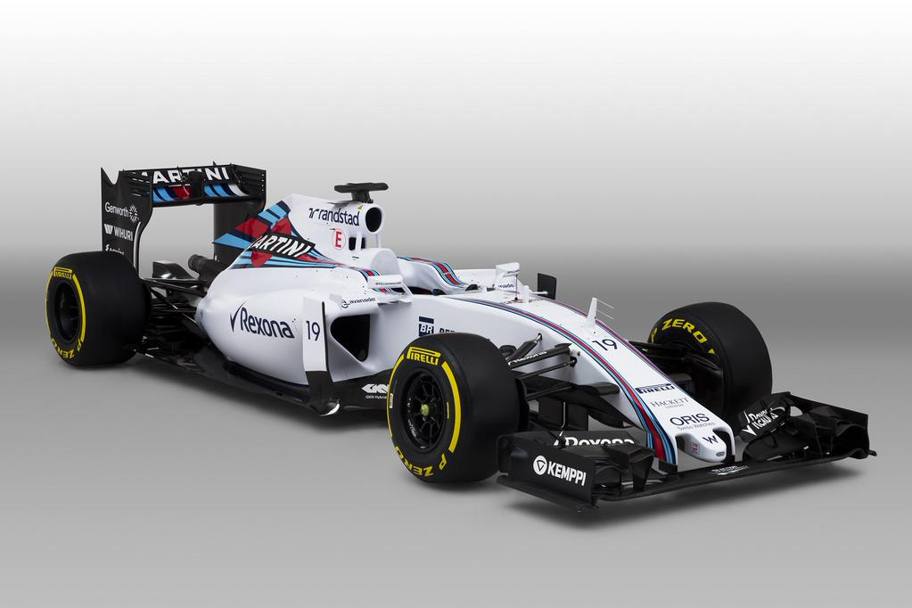 Ecco la nuova Williams FW37 con cui correranno Valtteri Bottas e Felipe Massa